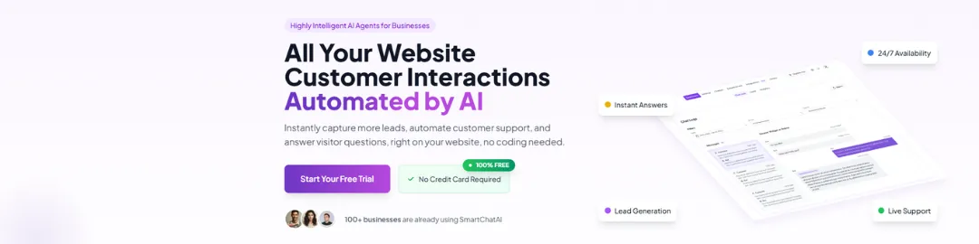 SmartChatAI – 24/7 Leads
